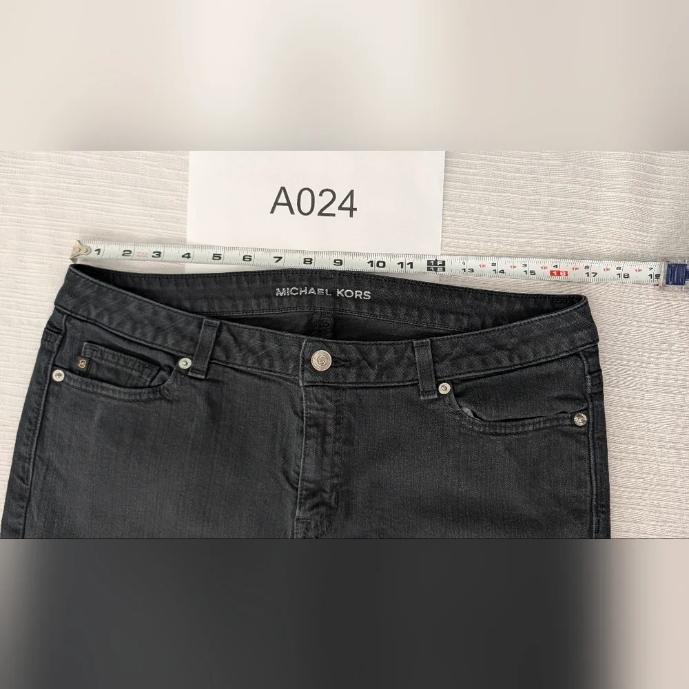 Michael Kors Black Denim Jeans Size 12